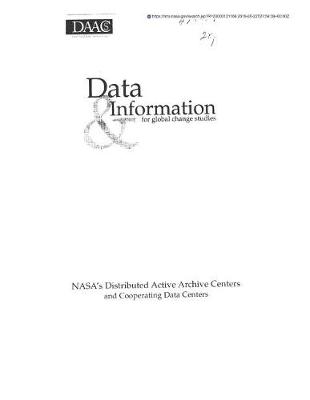 Book cover for Data Information for Global Change Studies