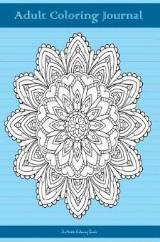 Cover of Adult Coloring Journal (blue edition)