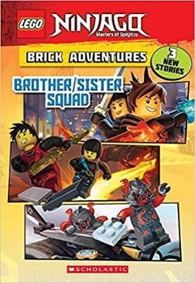 Book cover for Brother/Sister Squad (Lego Ninjago Brick Adventures)