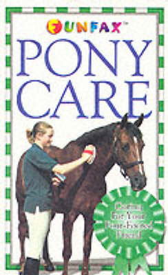 Book cover for Horse and Pony:  PONY CARE