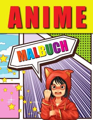 Book cover for Anime Malbuch