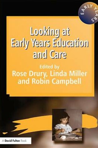 Cover of Looking at Early Years Education and Care