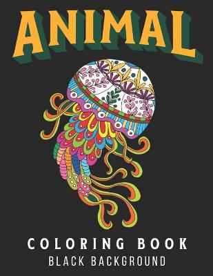 Book cover for Animal Coloring Book