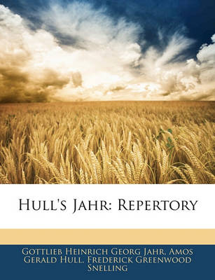 Book cover for Hull's Jahr