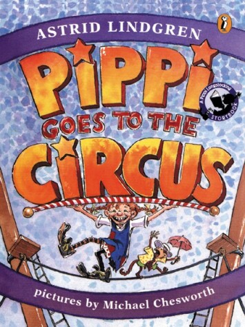 Book cover for Pippi Goes to the Circus