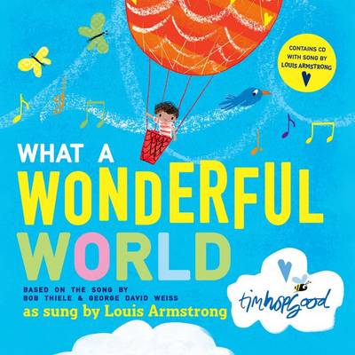 Book cover for What a Wonderful World Book and CD