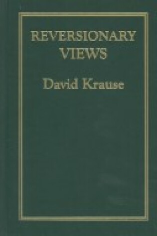 Cover of Revisionary Views