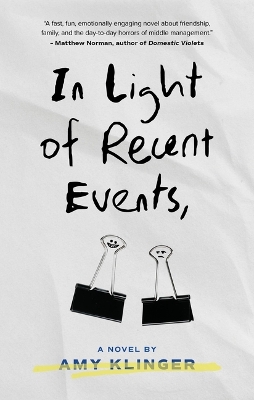 Book cover for In Light of Recent Events