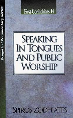 Book cover for Speaking in Tongues and Public Worship