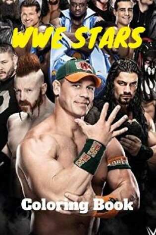 Cover of WWE Stars Coloring Book