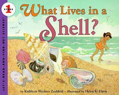 Book cover for What Lives In A Shell