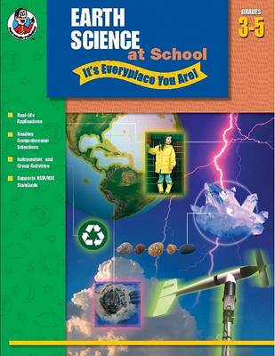 Book cover for Earth Science at School, Grades 3-5