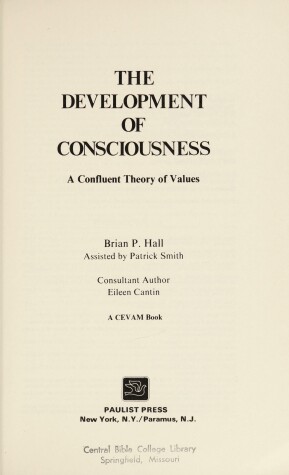 Book cover for The Development of Consciousness