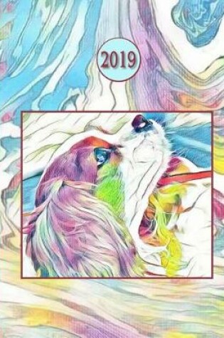 Cover of 2019 Planner; Dog Opal