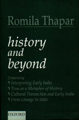 Book cover for History and Beyond