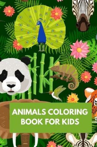 Cover of Animals Coloring Book for Kids