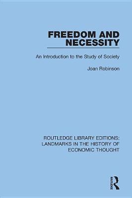 Book cover for Freedom and Necessity