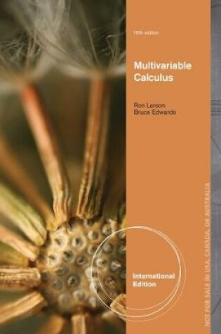 Cover of Multivariable Calculus, International Edition