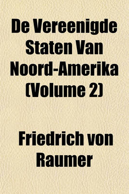 Book cover for de Vereenigde Staten Van Noord-Amerika (Volume 2)