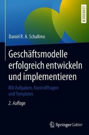 Cover of Geschäftsmodelle erfolgreich entwickeln und implementieren