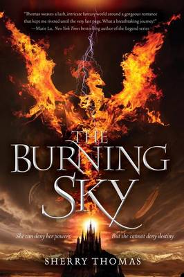 Book cover for Burning Sky, the