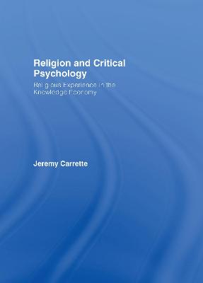 Book cover for Religion and Critical Psychology