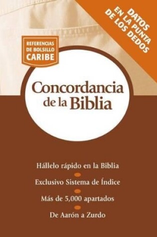 Cover of Concordancia de la Biblia