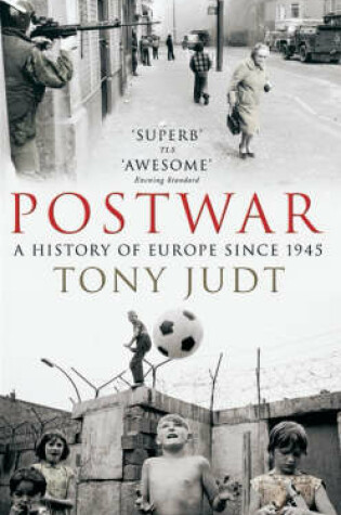 Cover of Postwar:A History of Europe Since 1945