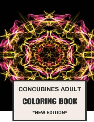 Book cover for Concubines Adult Coloring Book