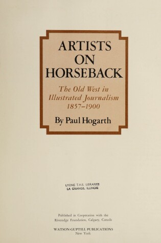 Cover of Artists on Horseback