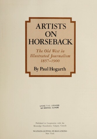 Book cover for Artists on Horseback