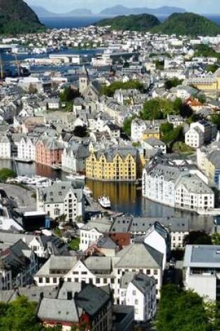 Cover of Aerial View of Alesund City and Fjord in Norway