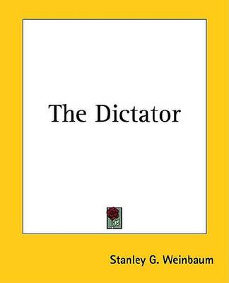 Book cover for The Dictator