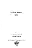 Cover of Collier Tracts 1698