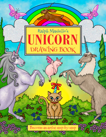 Book cover for Ralph Masiello's Unicorn Drawing Book