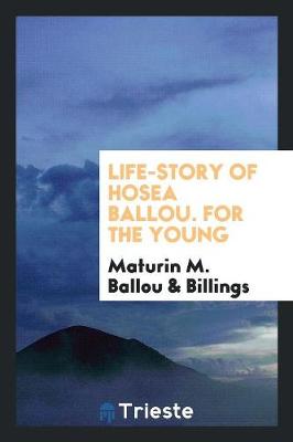 Book cover for Life Story of Hosea Ballou