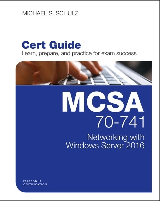 Book cover for Test Bank for MCSA 70-741 Cert Guide