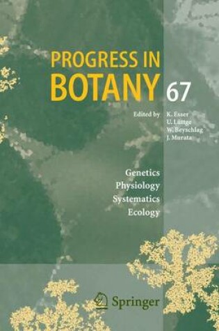 Cover of Progress in Botany