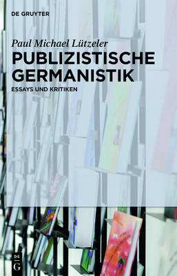 Book cover for Publizistische Germanistik