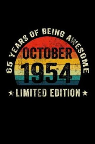 Cover of October 1954 Limited Edition 65 Years of Being Awesome