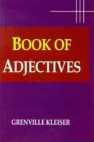 Cover of Book of Adjectives