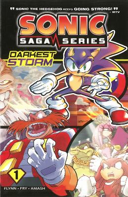 Book cover for Sonic Saga Series 1: Darkest Storm