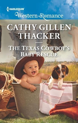 Book cover for The Texas Cowboy's Baby Rescue