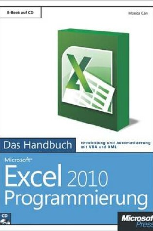 Cover of Microsoft Excel 2010-Programmierung - Das Handbuch