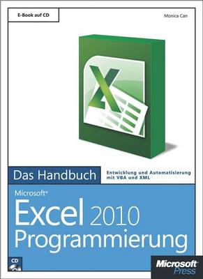 Book cover for Microsoft Excel 2010-Programmierung - Das Handbuch