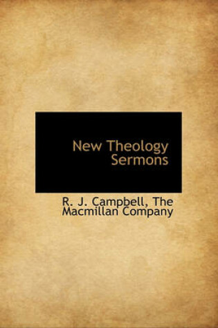 Cover of New Theology Sermons