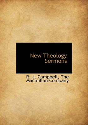 Book cover for New Theology Sermons