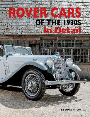 Book cover for Rover Cars of the 1930s In Detail