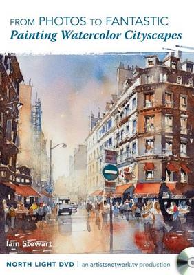 Book cover for Light in Watercolor - Cityscape Painting