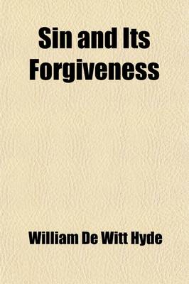 Book cover for Sin and Its Forgiveness